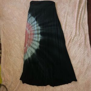 Long black skirt